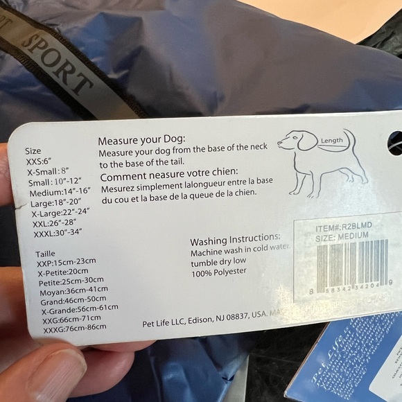 Pet life dog jacket - Picture 9 of 9